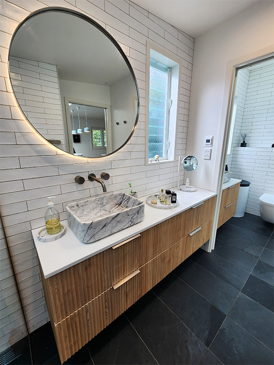 Bathroom transformation