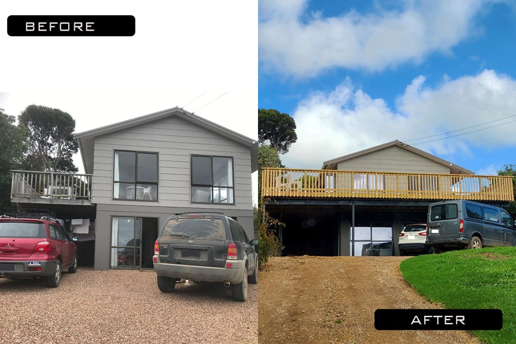 Beautiful deck renovation