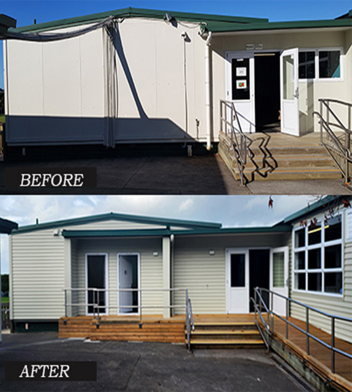 updated cladding